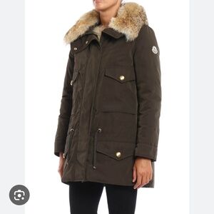 Moncler Parka jacket with attachable fur vest